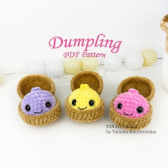 Dumpling & Steamer Plushie