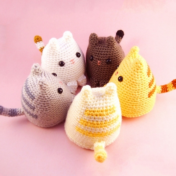 Dumpling Kitty amigurumi pattern