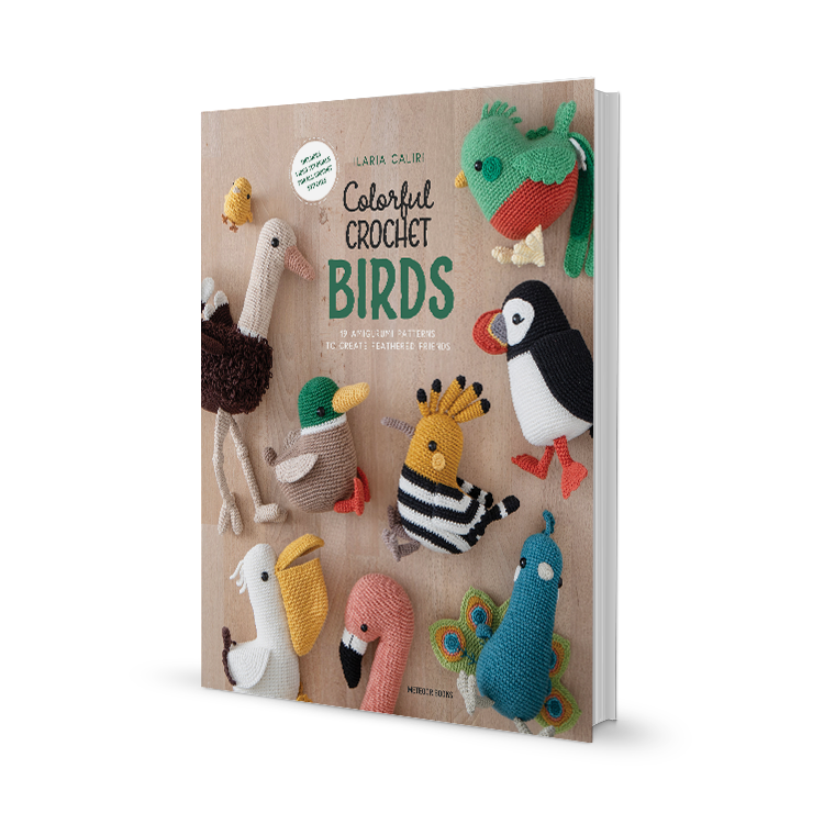 Colorful Crochet Birds