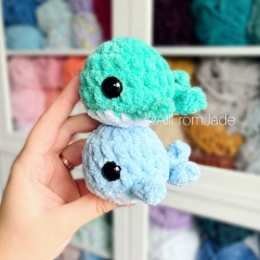 Squishy Baby Whale (no-sew) amigurumi pattern by unknown