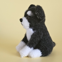 Blacky the little puppy amigurumi by SaphirhaseDesign