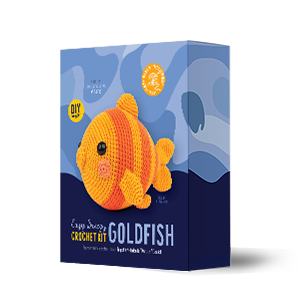 Easy Breezy Crochet kit GOLDFISH