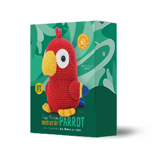 Easy Breezy Crochet kit PARROT
